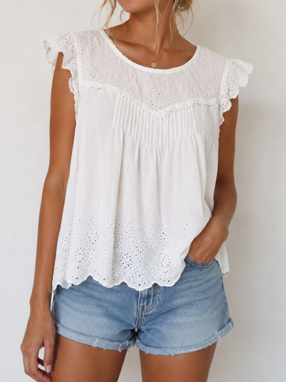 Torrid White Eyelet Lace Blouse Boho Peasant Top Plus Size Flowy Babydoll